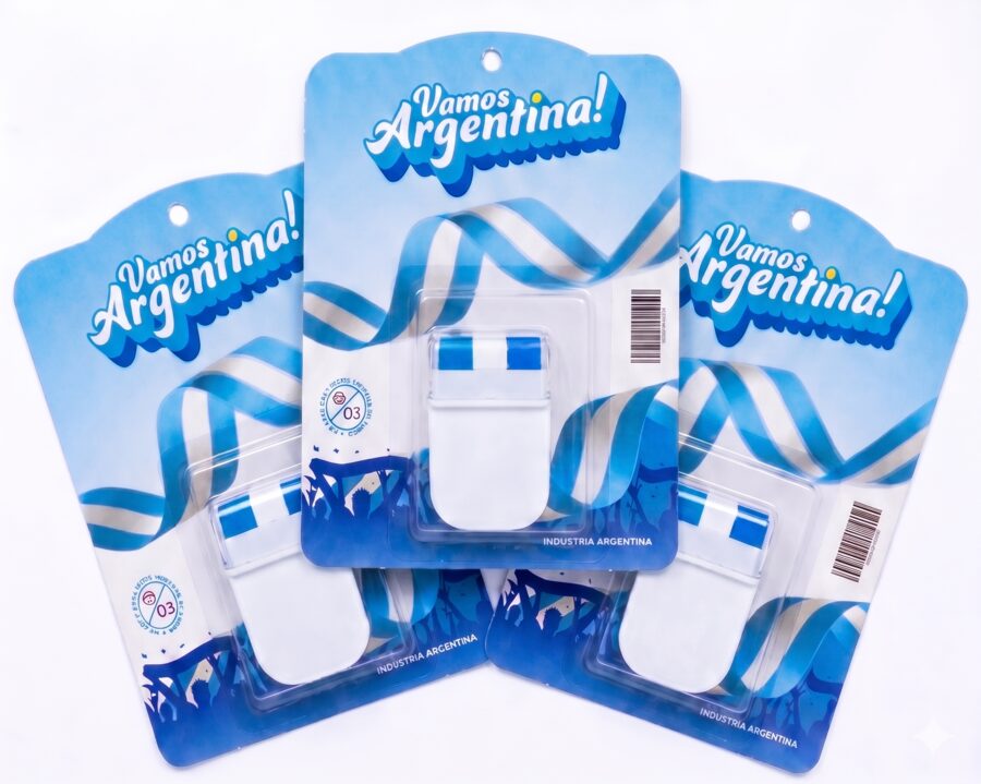 Maquillaje Stick Argentina x3 - pintacaras Argentina Mundial